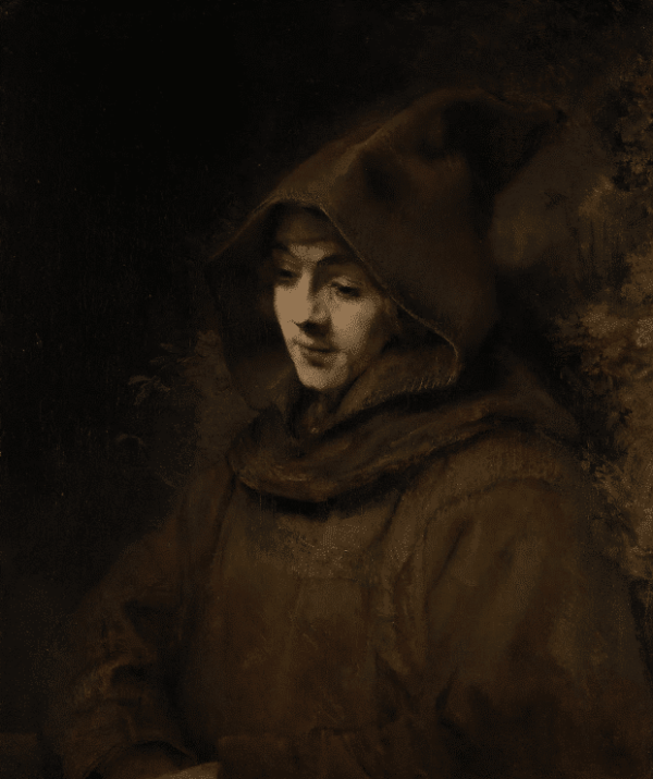 Titus en moine – Rembrandt van Rijn Rembrandt van Rijn 70x85