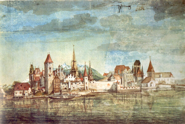 Innsbruck depuis le nord – Albrecht Dürer Albrecht Dürer 105x70