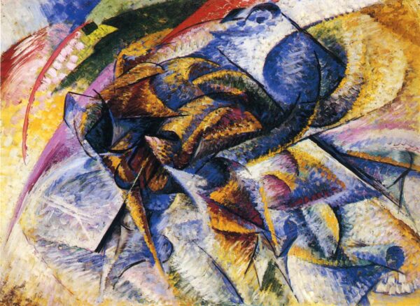 Dynamisme d’un cycliste – Umberto Boccioni Umberto Boccioni 105x70