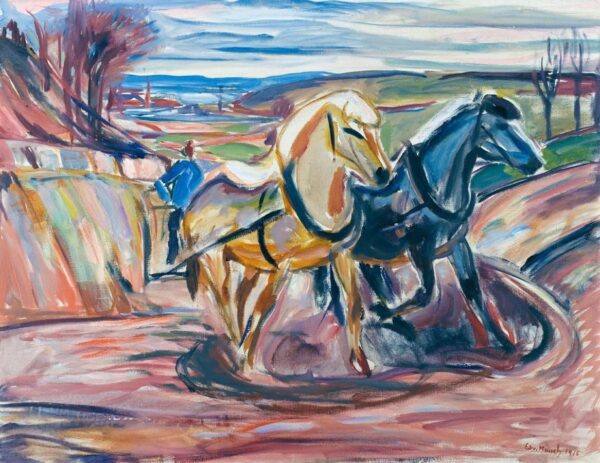 Chevaux – Edvard Munch Edvard Munch 85x75