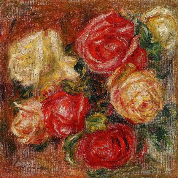 Bouquet de Fleurs – Pierre-Auguste Renoir Pierre-Auguste Renoir 70x70