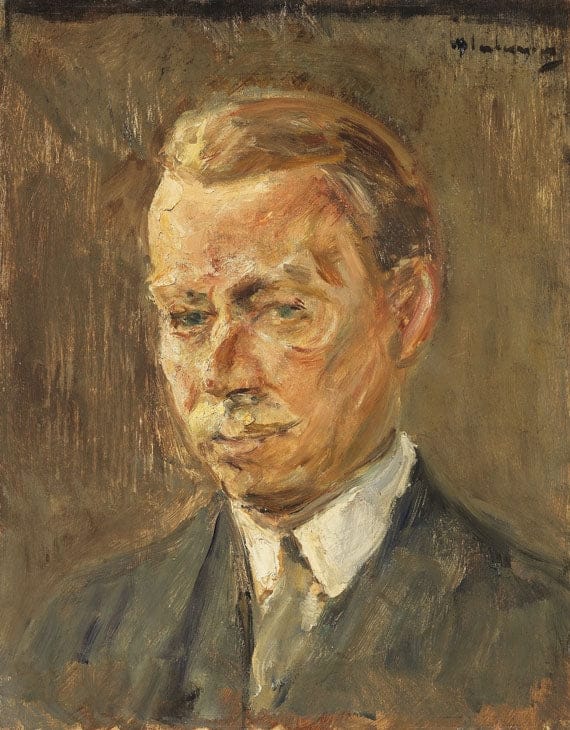 Portrait d’Erich Hancke – étude de tête – Max Liebermann Max Liebermann 70x85