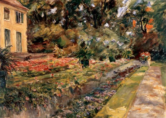 Terrasse fleurie de wannsee – Max Liebermann Max Liebermann 105x70