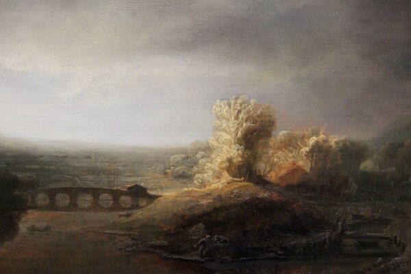 Paysage avec pont en arc – Rembrandt van Rijn Rembrandt van Rijn 105x70