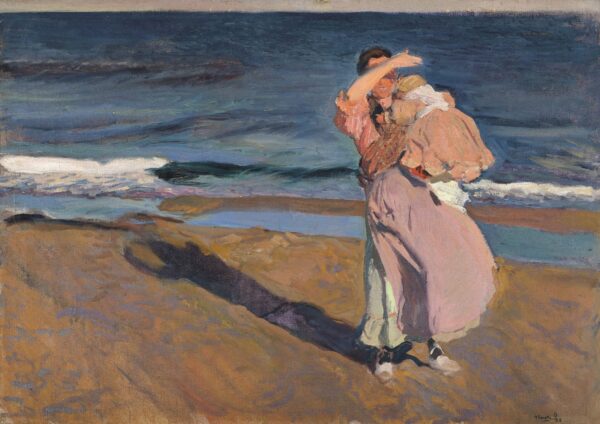 Pêcheuse avec son fils – Sorolla Joaquín Sorolla 105x70