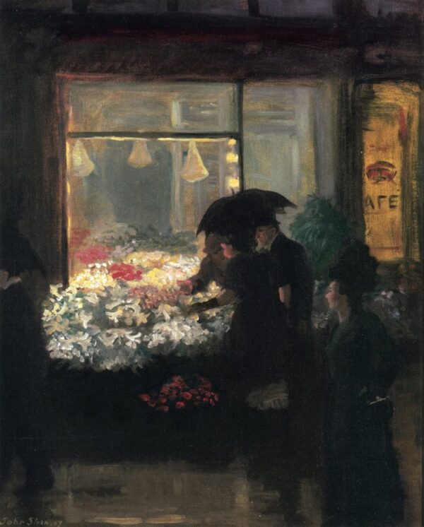 La veille de Pâques – John Sloan John Sloan