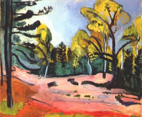 Défrichement dans les bois de Fontainebleau – Matisse Henri Matisse 85x75