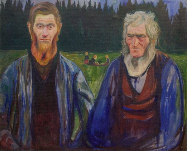 Père et fils – Edvard Munch Edvard Munch 85x75