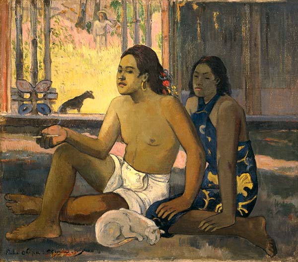 Eiaha Ohipa (ne pas travailler) – Paul Gauguin Paul Gauguin 70x70