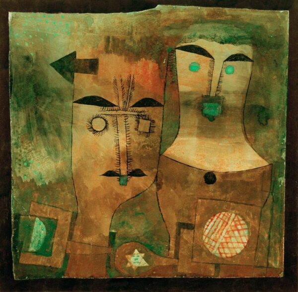 Une paire de dieux – Paul Klee Paul Klee 70x70