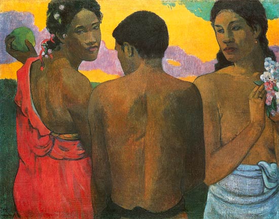 Indigènes de Tahiti – Paul Gauguin Paul Gauguin 85x75