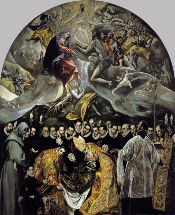 The Burial of the Count of Orgaz – El Greco El Greco 70x85