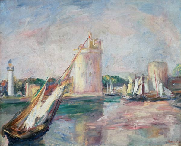 Entree du port La Rochelle 1890 – Pierre-Auguste Renoir Pierre-Auguste Renoir 85x75