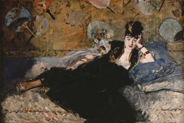 La dame aux éventails – Edouard Manet Édouard Manet 105x70