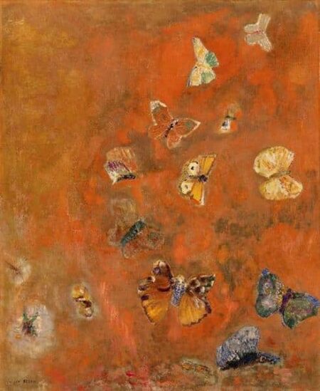 Evocation des papillons – Odilon redon Odilon Redon