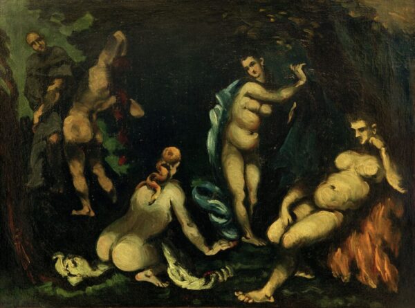 La temptation de Saint Antoine – Paul Cézanne Paul Cézanne 85x75