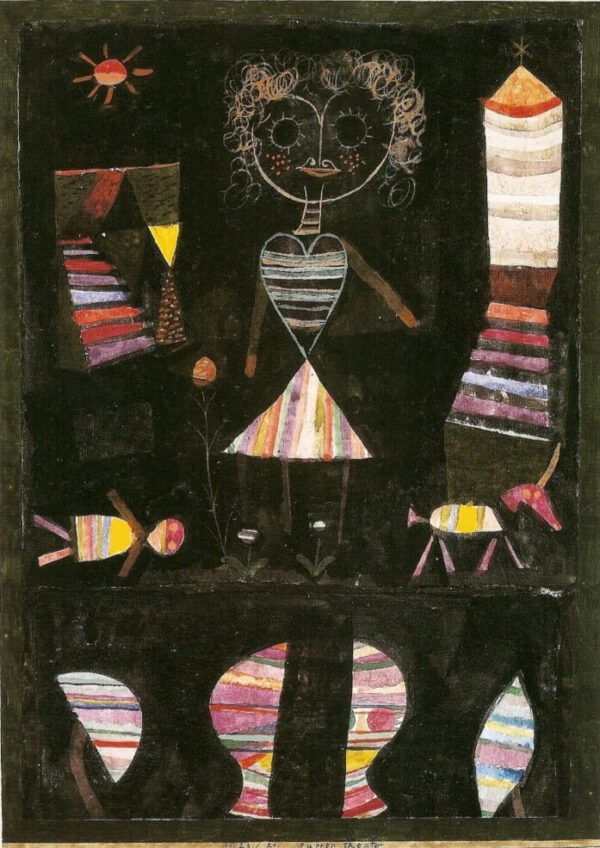 Théâtre de poupée en 1923 – Paul Klee Paul Klee 70x105