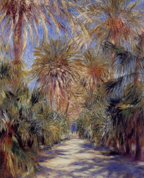 Alger Le Jardin d’Essai – Pierre-Auguste Renoir Pierre-Auguste Renoir 70x85