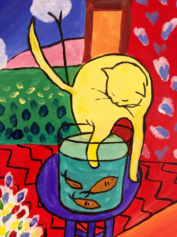 Le Chat aux Poissons Rouge – Matisse Henri Matisse 70x85