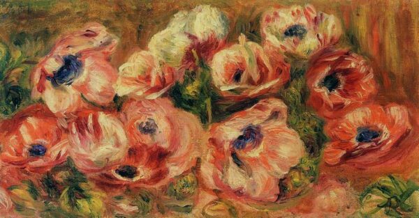 Anémones II – Pierre-Auguste Renoir Pierre-Auguste Renoir 140x70