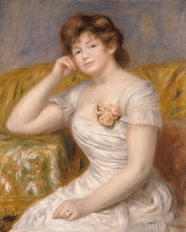 Bildnis der Mme – Pierre-Auguste Renoir Pierre-Auguste Renoir 70x85