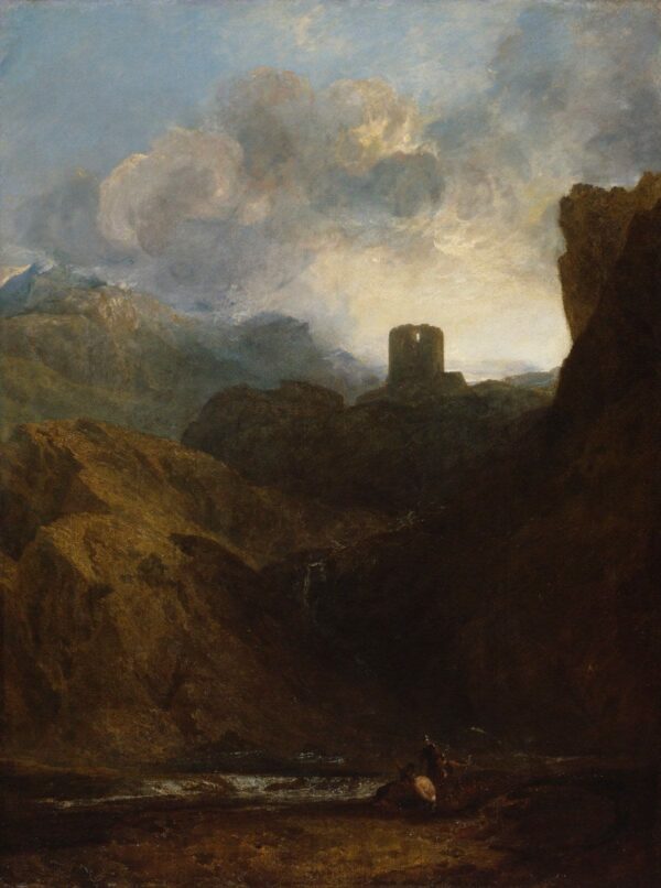 Château de Dolbadarn – William Turner William Turner 70x85