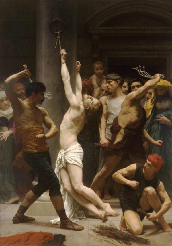 Flagellation de Notre Seigneur Jésus-Christ – William Bouguereau William Bouguereau 70x105