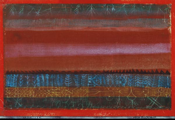 Paysage plat, 1924 – Paul Klee Paul Klee 105x70