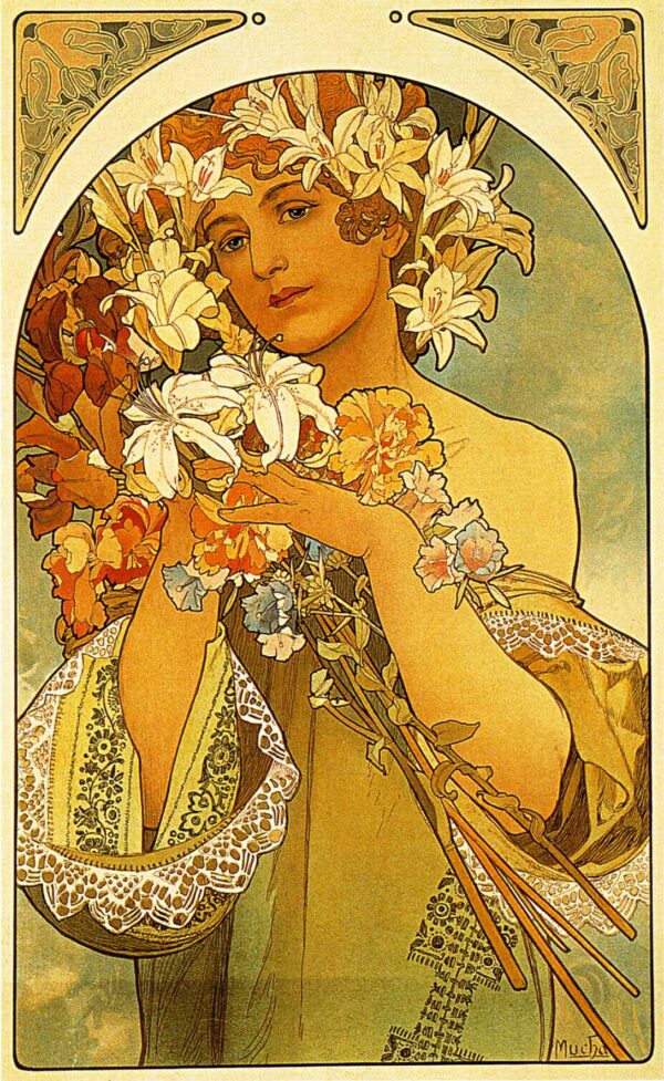 Fleur – Mucha Alphonse Mucha 70x105