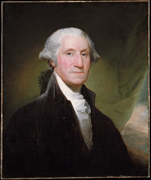 George Washington (portrait Gibbs-Channing-Avery) – Gilbert Stuart Gilbert Stuart 70x85