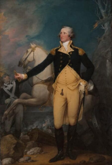 George Washington avant la bataille de Trenton – John Trumbull John Trumbull