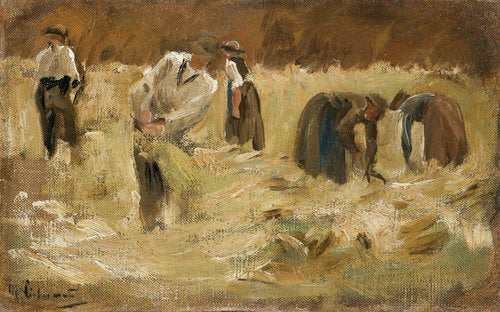 Récolte des céréales – Max Liebermann Max Liebermann 105x70