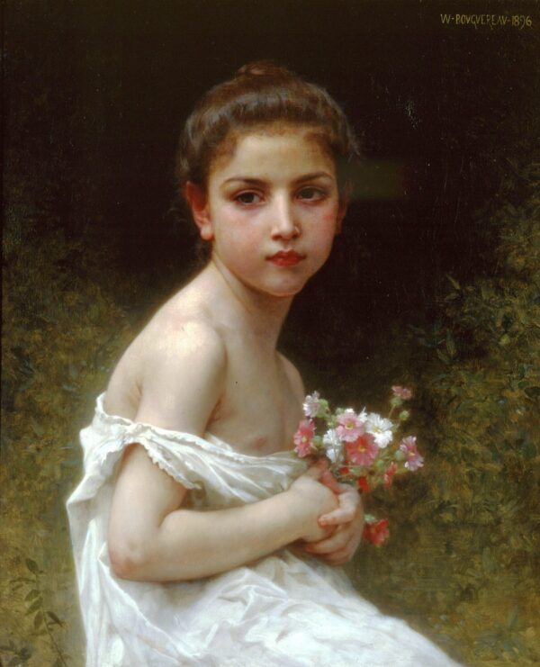 Bouquet de filles – William Bouguereau William Bouguereau 70x85