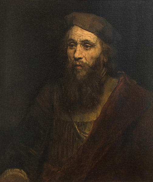 Portrait d’un Homme – Rembrandt van Rijn Rembrandt van Rijn 70x85