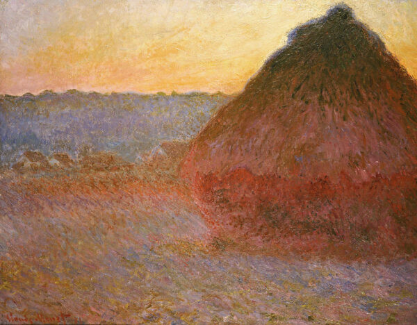 Meule au soleil de Claude Monet Claude Monet 85x75