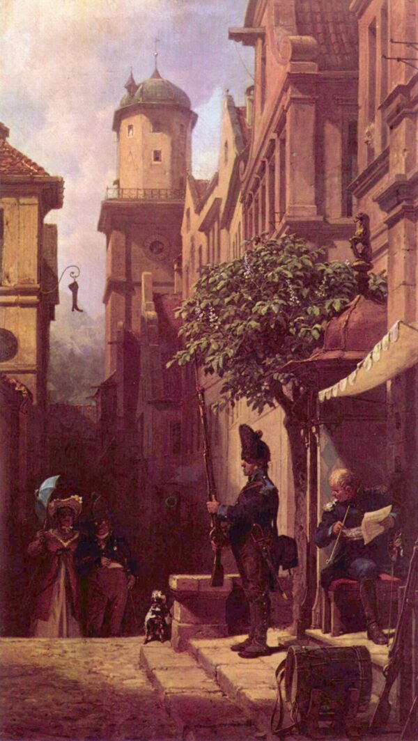 Il vient – Carl Spitzweg Carl Spitzweg 70x120