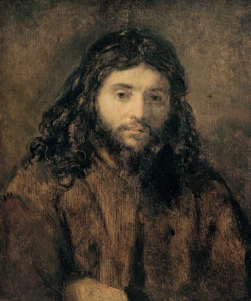 Tête du Christ de Rembrandt van Rijn Rembrandt van Rijn 70x85