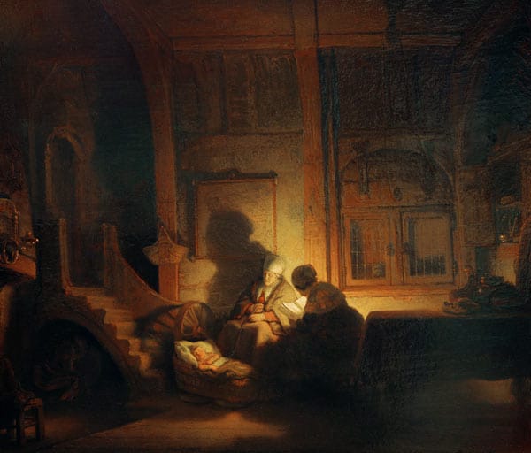 La Sainte Famille – Rembrandt van Rijn Rembrandt van Rijn 85x75