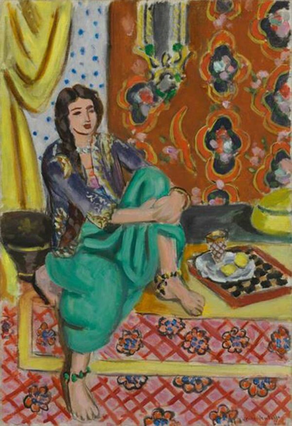 Odalisque assise – Matisse Henri Matisse 70x105