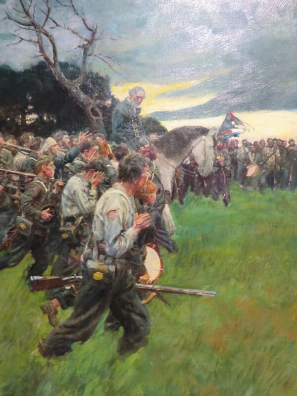 His Army Broke Up and Followed Him Weeping and Sobbing, from General Lee as I Knew Him by A.R.H. Ranson, Published in Harpers Monthly Magazine, February 1911 – Howard Pyle Howard Pyle 70x85