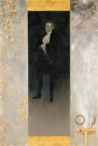 Acteur Josef Lewinsky : Carlos – Gustav Klimt Gustav Klimt 70x105