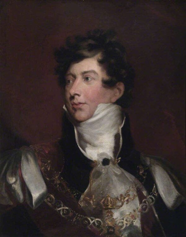 SAR George, Prince de Galles, KG – Thomas Lawrence Thomas Lawrence 70x85