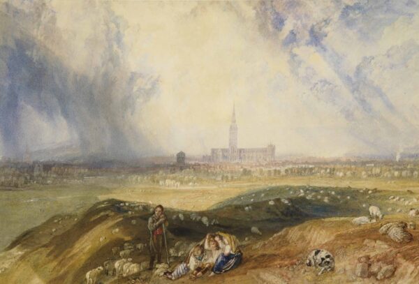 Cathédrale de Salisbury – William Turner William Turner 105x70