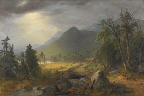 La première moisson dans le désert – Asher Brown Durand Asher Brown Durand