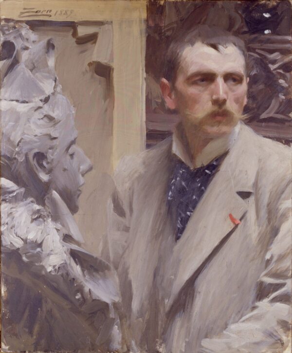 Autoportrait, 1889 – Anders Zorn Anders Zorn