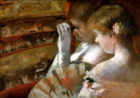 Dans la boîte – Mary Cassatt Mary Cassatt