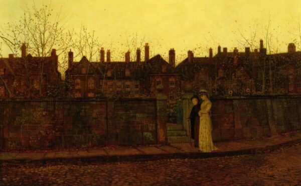 Dans la Gloire d’or – John atkinson grimshaw John Atkinson Grimshaw 105x70