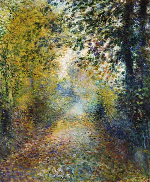 Dans les bois – Pierre-Auguste Renoir Pierre-Auguste Renoir 70x85