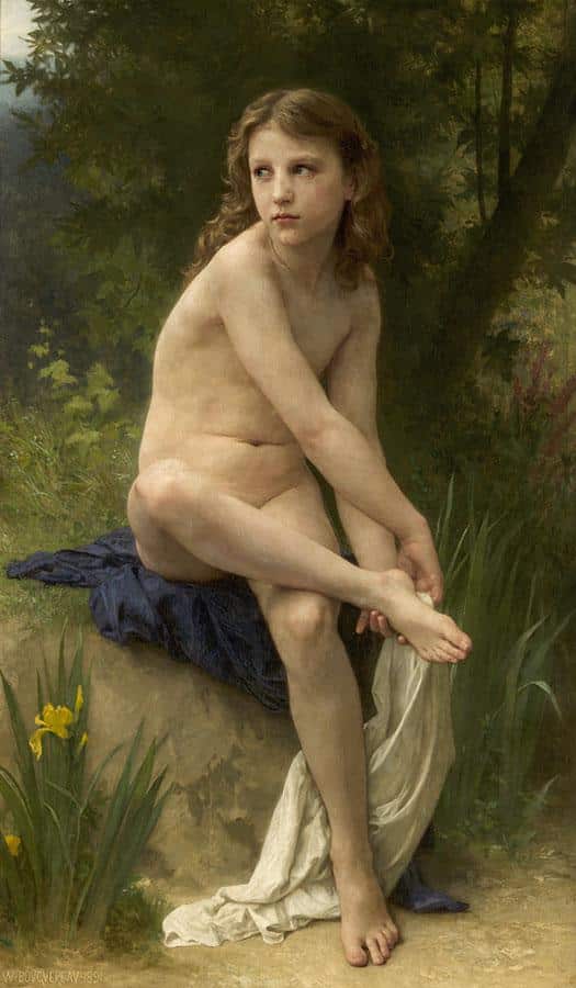 Innocence, 1891 – William Bouguereau William Bouguereau 70x120