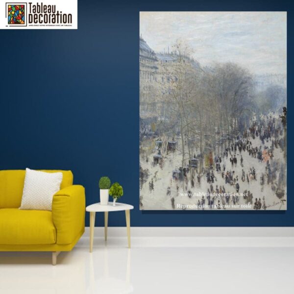 Boulevard des Capucines – Tableau Monet Claude Monet 70x85 2